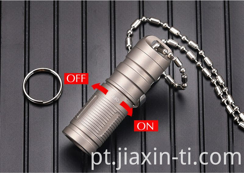 titanium flashlight 